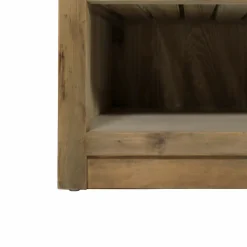 Meuble bas de cuisine 2 tiroirs + 1 étagère Champêtre