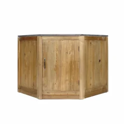Meuble bas de cuisine en angle Champêtre