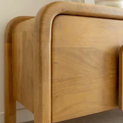 Meuble TV 4 portes en bois de manguier Féodor