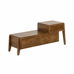 Meuble TV 3 tiroirs en bois de manguier Remick