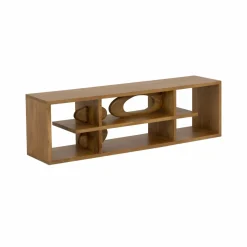 Meuble TV design en bois de manguier Alwen