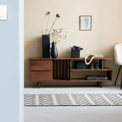 Meuble TV en bois de manguier Nelson