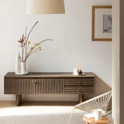 Meuble TV en bois de manguier Niels