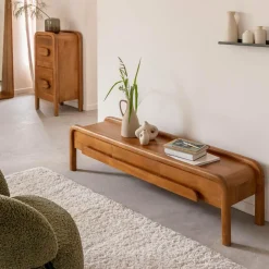 Meuble TV en bois de manguier Féodor