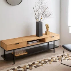 Meuble TV en bois de sapin Enola