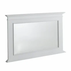 Miroir en bois de pin blanc Manel