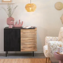 Petit buffet en bois de manguier Tino