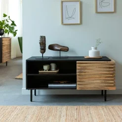 Petit meuble tv en bois de manguier Tino