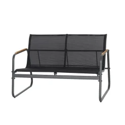 Petit salon de jardin gris Zohra