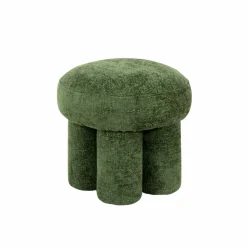 Petit tabouret en tissu Toby