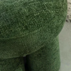 Petit tabouret en tissu Toby