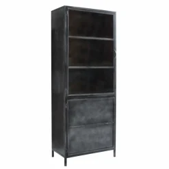 Petit vaisselier en métal Locker