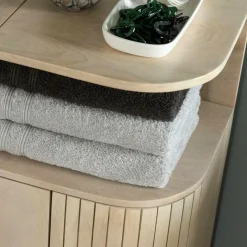 Petite colonne en bois de manguier Yoni