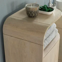 Petite colonne en bois de manguier Yoni