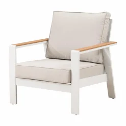 Salon de jardin crème 5 places Orion