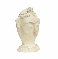 Sculpture buste femme en papier mâché Antoine