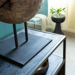 Sculpture en bois et métal Fannie