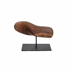 Sculpture en bois et métal Estel