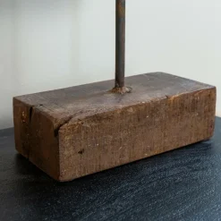 Sculpture visage en bois Liséa