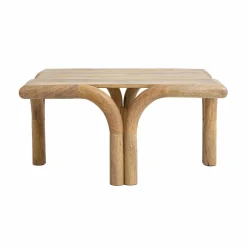 Table basse carré en bois de manguier Zola