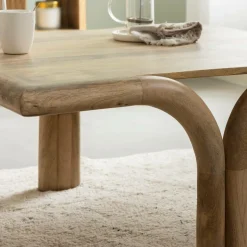 Table basse carré en bois de manguier Zola