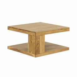Table basse carrée en bois d'acacia Caël