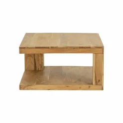 Table basse carrée en bois d'acacia Caël