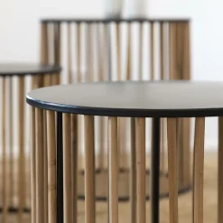 Table basse gigogne en bois de sapin Nicole