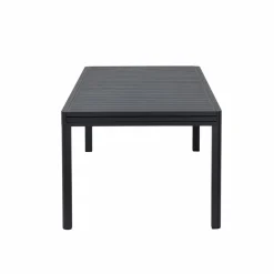 Table de jardin en aluminium rectangulaire gris Kaïa
