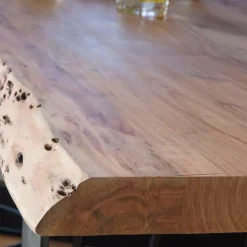 Table haute en bois d'acacia Tree