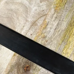 Table à manger avec allonges en bois de manguier New-York