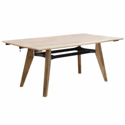 Table à manger avec allonges en bois de manguier Wood