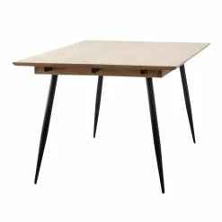 Table à manger avec allonges en bois de manguier Pia