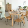 Table à manger en bois acacia Flora