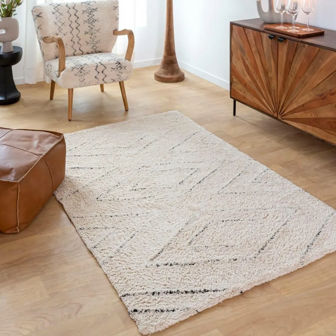 Tapis en coton Victor