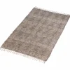 Tapis en jute et coton Antonia