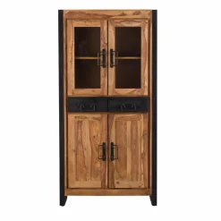 Vaisselier en bois d'acacia Havana