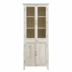 Vaisselier en bois de manguier blanchi Cuzco