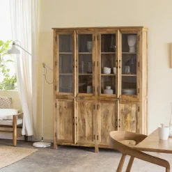 Vaisselier en bois de manguier Lisandro