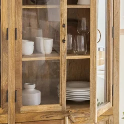 Vaisselier en bois de manguier Lisandro