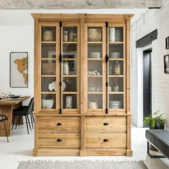 Vaisselier en bois recyclé Alba