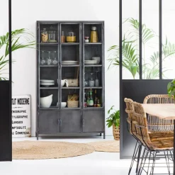 Vaisselier en métal Locker