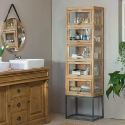 Vasque rectangulaire en porcelaine Perrine