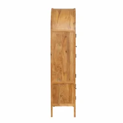 Vitrine en bois d'acacia 4 portes Jo