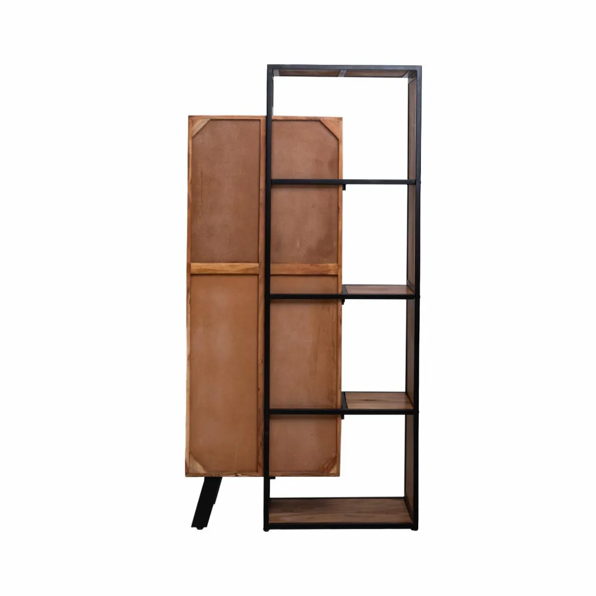 Vitrine en bois d'acacia Ernest