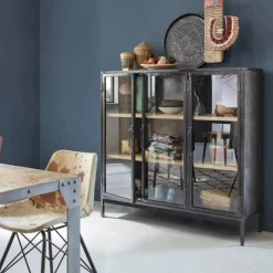 Vitrine en métal Locker